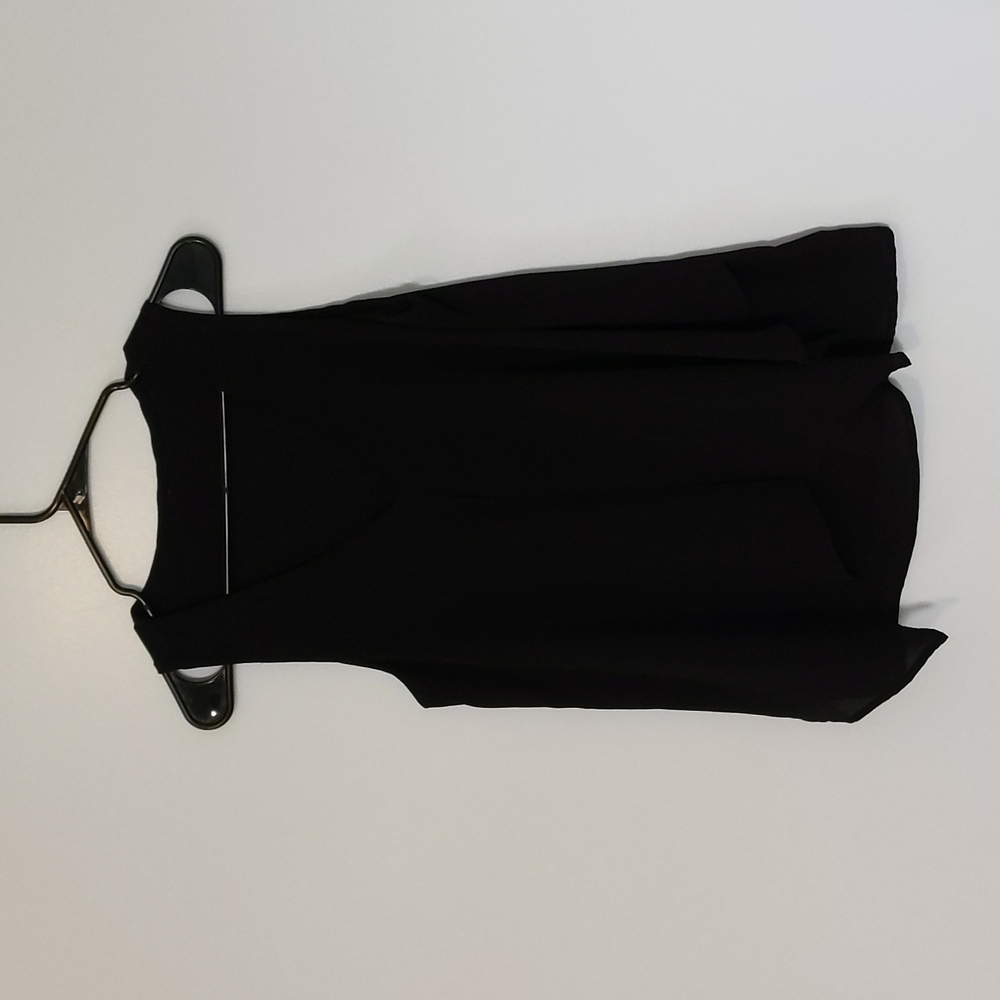 Black Sleeveless Tunic